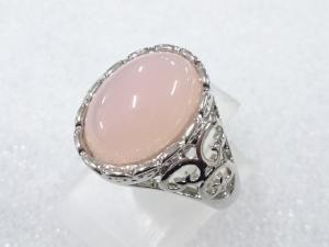 ローズクォーツ　指輪(12号)